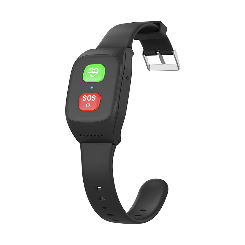 Cross-Border Elderly Smart 4g Bracelet Gps Positioning Belt Heart Rate Blood Pressure Body Temperature Measurement Health Anti-Lost