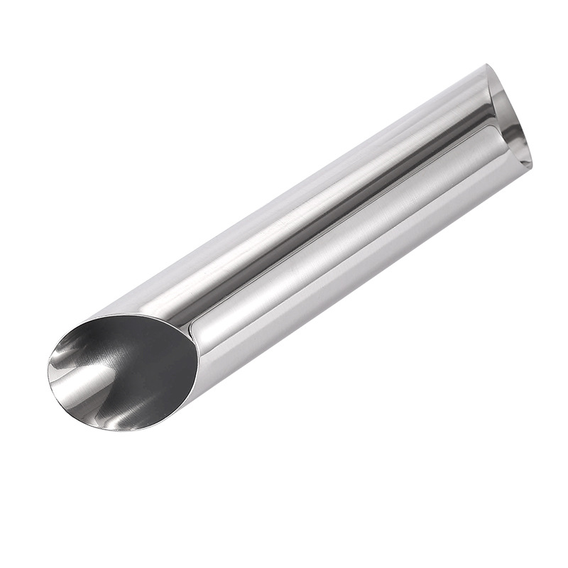 Cross-border spot stainless steel round tube Danish large spiral horn crisp baking tools sweet stuffing roll mold