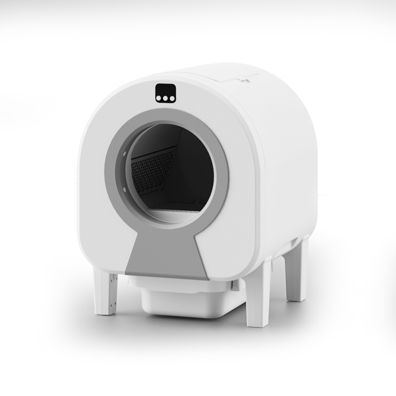 Fully Automatic Cat Litter Box, Electric Smart Sensor Cat Toilet, Poop Shovel, Enclosed, Deodorant, Antibacterial, Cat Supplies, Anti-Splash