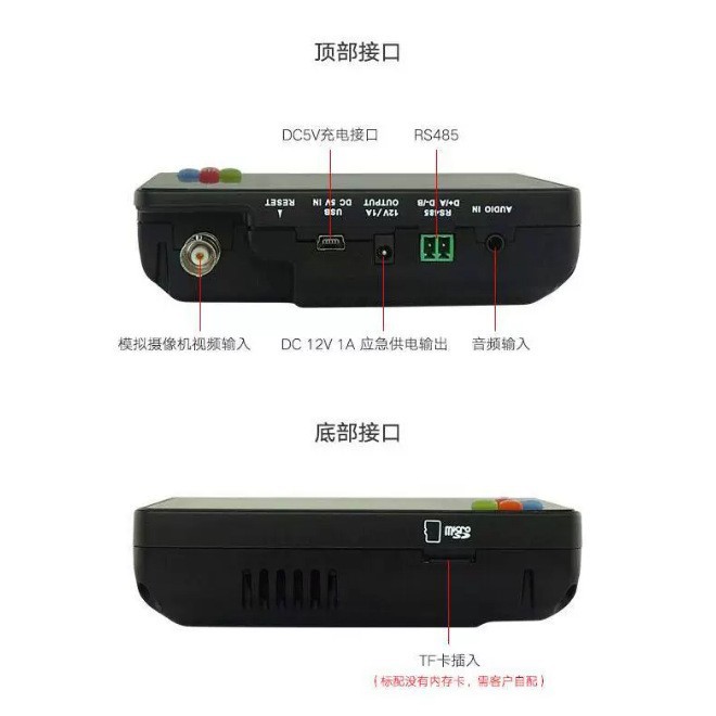 Netcom Engineering Treasure Ipc1600Adhplus Network Coaxial Five-In-One Video Surveillance Tester