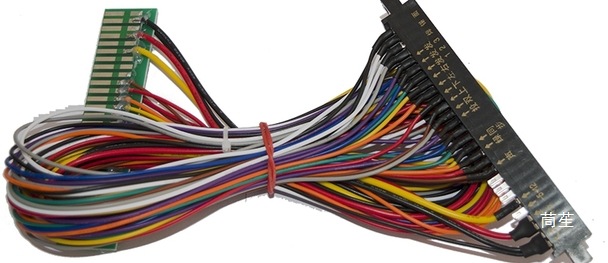 Game Console Cable 28P Soldered Gold Finger Jamma Extension Cable Arcade Fighting Machine Cable Extension Cable 60cm