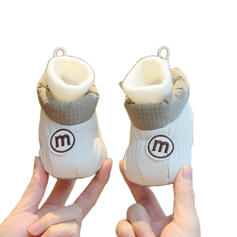 Baby Shoes 0-3-12 Months to 1 Year Old Pre-Step Shoes Spring, Autumn and Winter Soft-Soled Shoes for Male and Female Babies