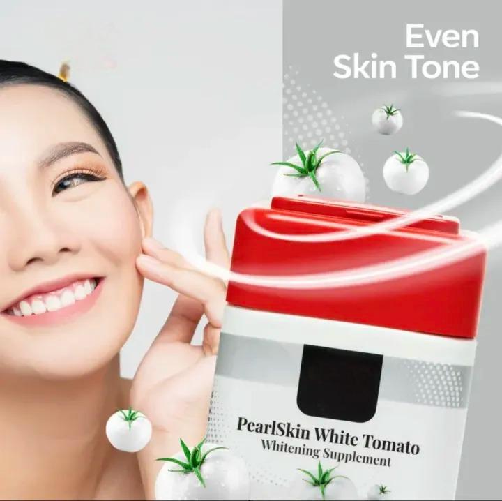 Daily plus Cross Border PearlSkin White Tomato Whitening Pearl White Tomato Capsules