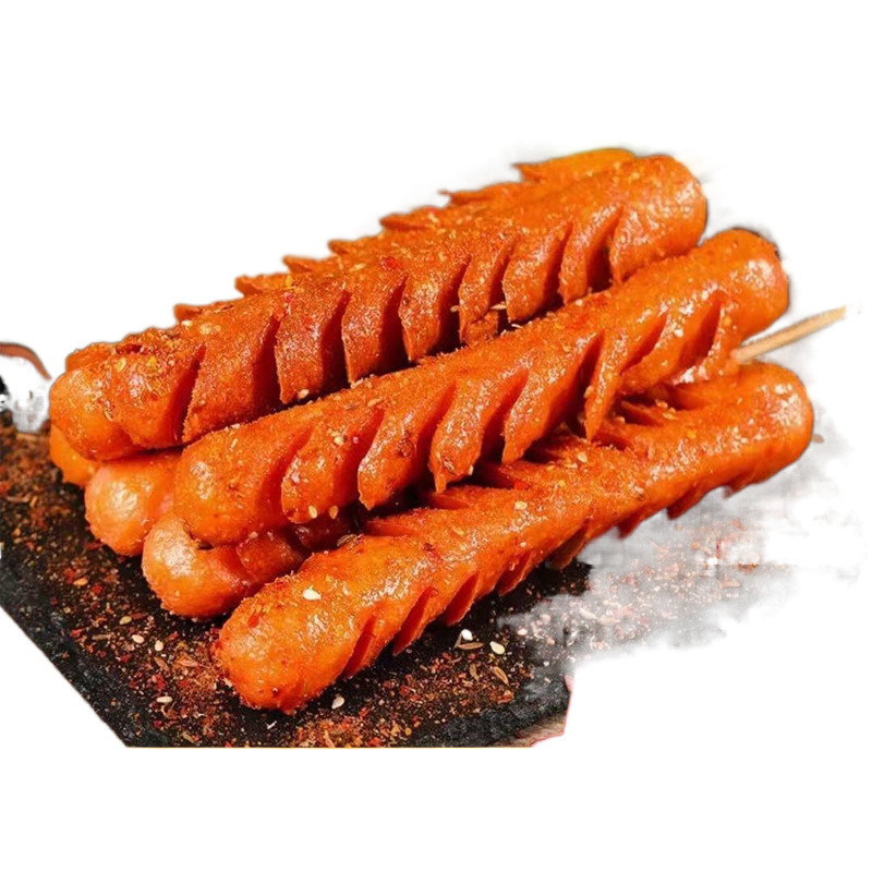 Ruiyuan Starch Sausage Grilled Sausage Internet Celebrity Starch Sausage Roadside Stall Fried Northeast Barbecue Sausage Fried Iron Plate Sausage Wholesale