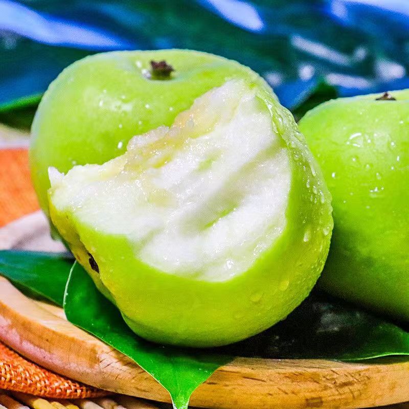 Authentic Green Apples, Sweet and Sour, Seasonal Fresh Fruits for Pregnant Women, Shaanxi Whole Box 1.0-4.5kg Wholesale Non-Wanglin Apples