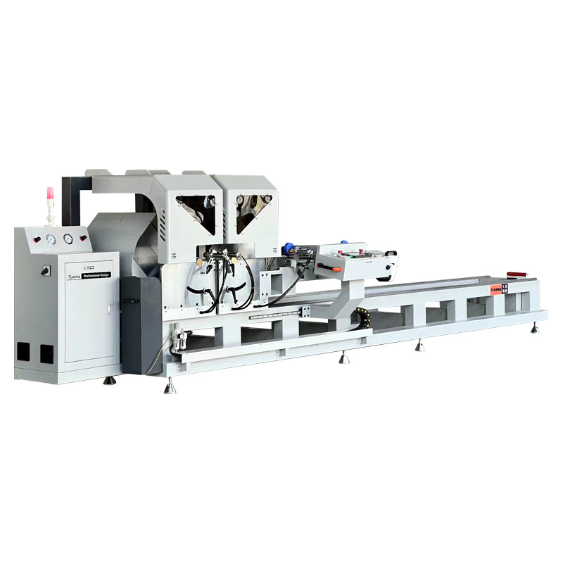 Aluminum profile CNC precision cutting saw broken bridge aluminum mechanical double-head saw aluminum profile CNC precision cutting saw