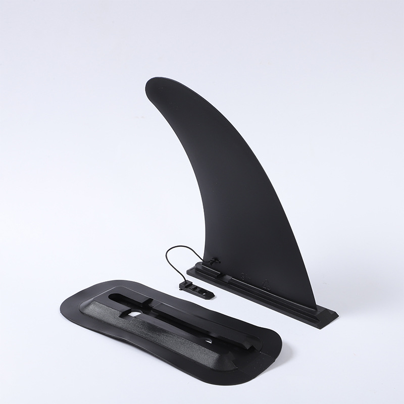 Inflatable boat SUP paddle board surfboard Canoe Kayak special plug-in nine-inch fish fin water splitting blade tail rudder