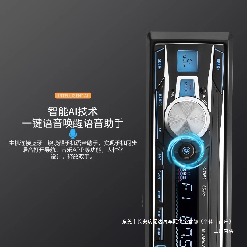 Multifunctional Car Radio Universal 12V24V Bluetooth Mp3 Player Audio Card Car Cd Ruipai