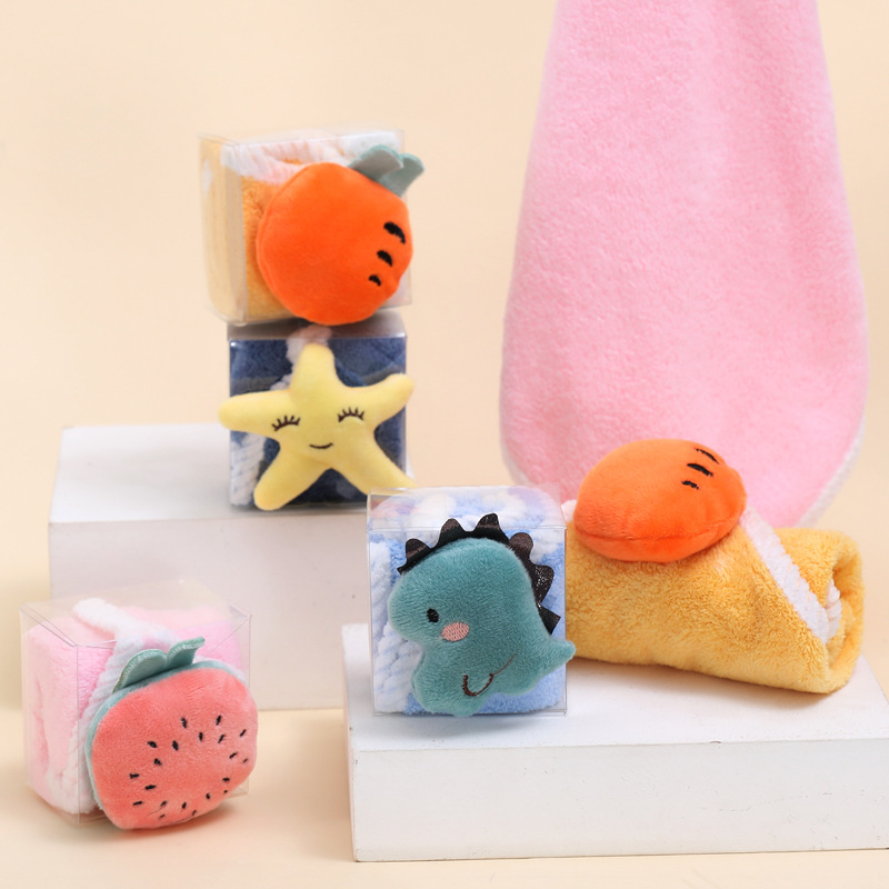 Полотенце из кораллового флиса для детей, маленький подарок на фестиваль, подарок на день рождения