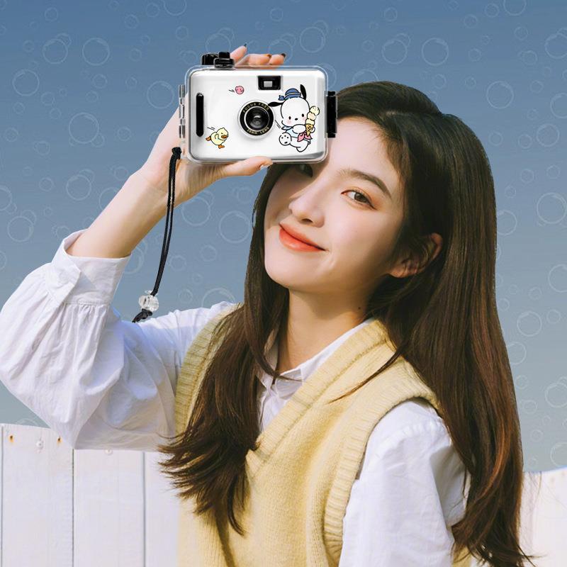 Paha Campus Cute Portable Waterproof Entry Gift Student Point-And-Shoot Camera 1 Retro Film Mini 35 Stereo