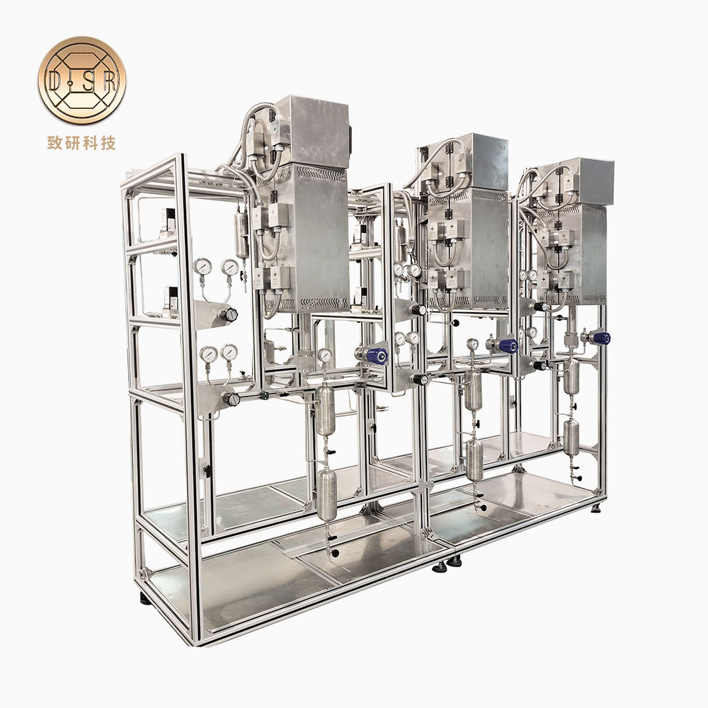 Zhiyan Technology Multi-Channel Fixed Bed Tubular Reaction Device Customization Manufacturer High Pressure Tubular Device