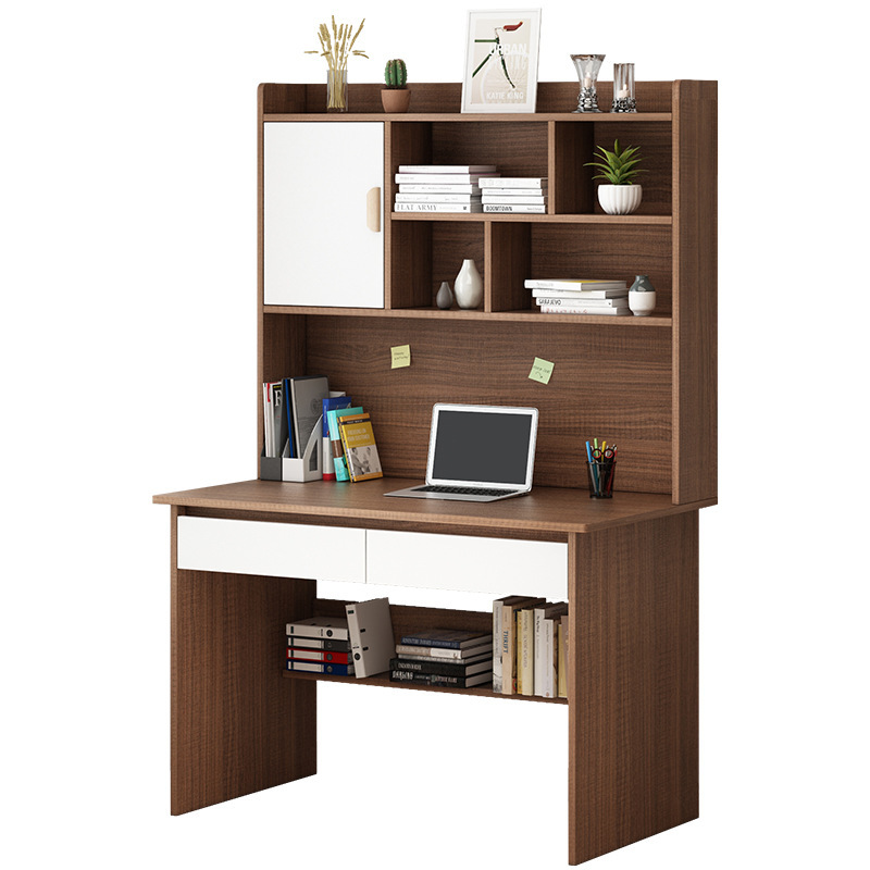 Desk Student Study Desk Bookshelf Bookcase Integrated Table Home Special Computer Desk Desk Training Writing Desk