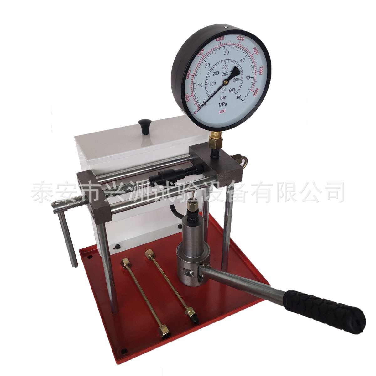 Pj-60 Fuel Injector Calibration Device Oil Calibration Pump Equipment Injector Instrument Detector Oil Calibration Head Oil Head Test Bench