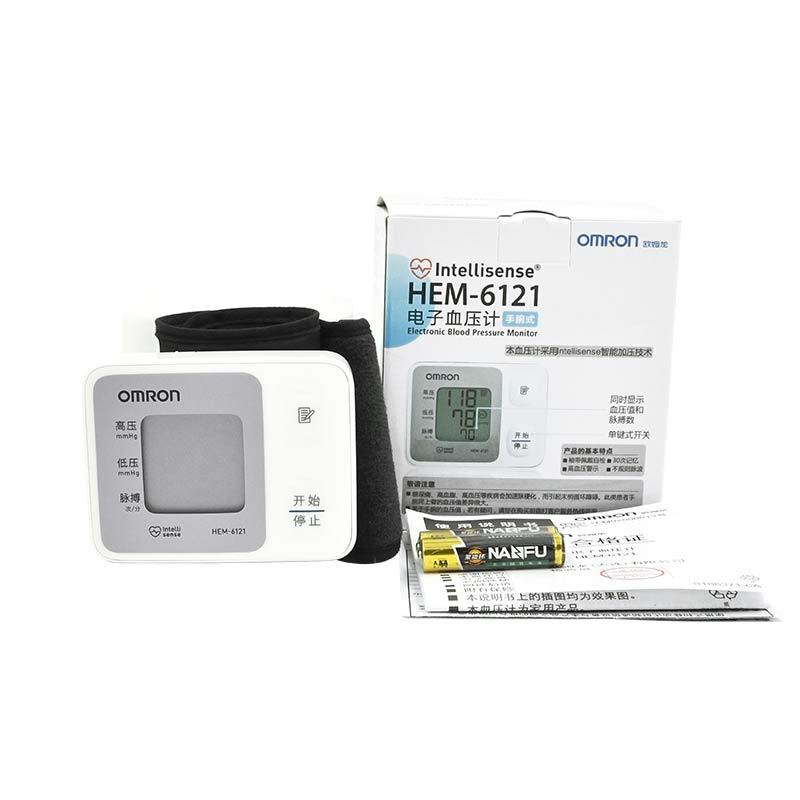 Omron electronic sphygmomanometer wrist blood pressure measuring instrument 6121 household wrist blood pressure measuring meter