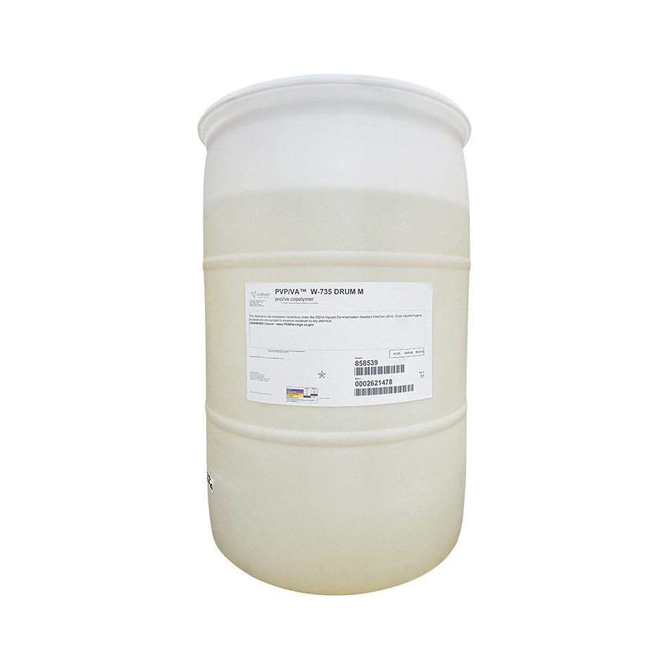 American Ashland Pvpw735 Film-Forming Agent Vp/Va Copolymer Hair Styling and Preserving Polymer