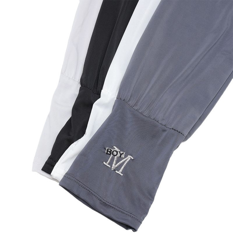 Ice Sleeve Sleeves Summer Sun Protection Sleeves Outdoor Cycling Anti-Uv Loose Arm Sun Protection Embroidered Sleeves