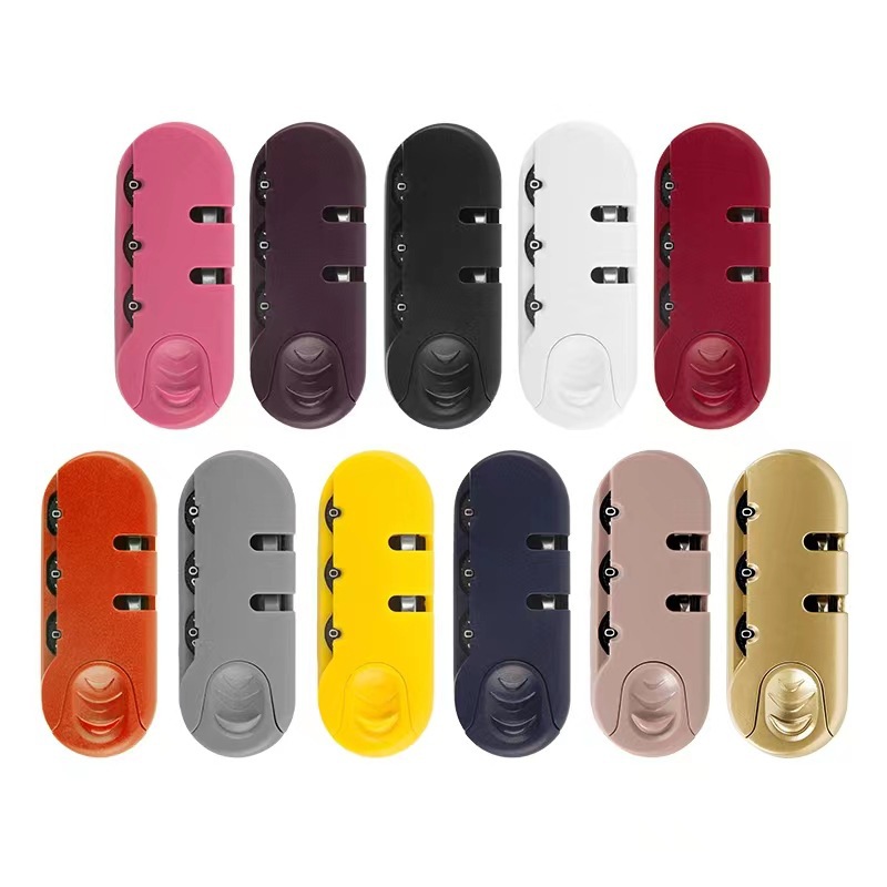 Factory spot wholesale luggage fixed lock luggage backpack anti-theft password lock luggage lock