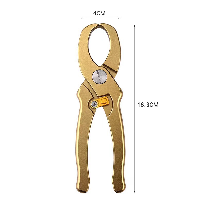 The Price Limit Is 99 Yuan. the Good Price Is Only Supports Douyin Qiichuan Merchant's Solid Aviation Aluminum Tea Tongs Gold