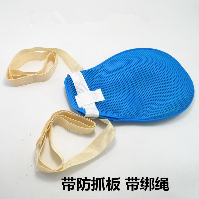 Перчатки-удерживатели, дышащие, антицарапин, для пожилых, предотвращающие царапины, с встраиваемыми панелями и веревкой