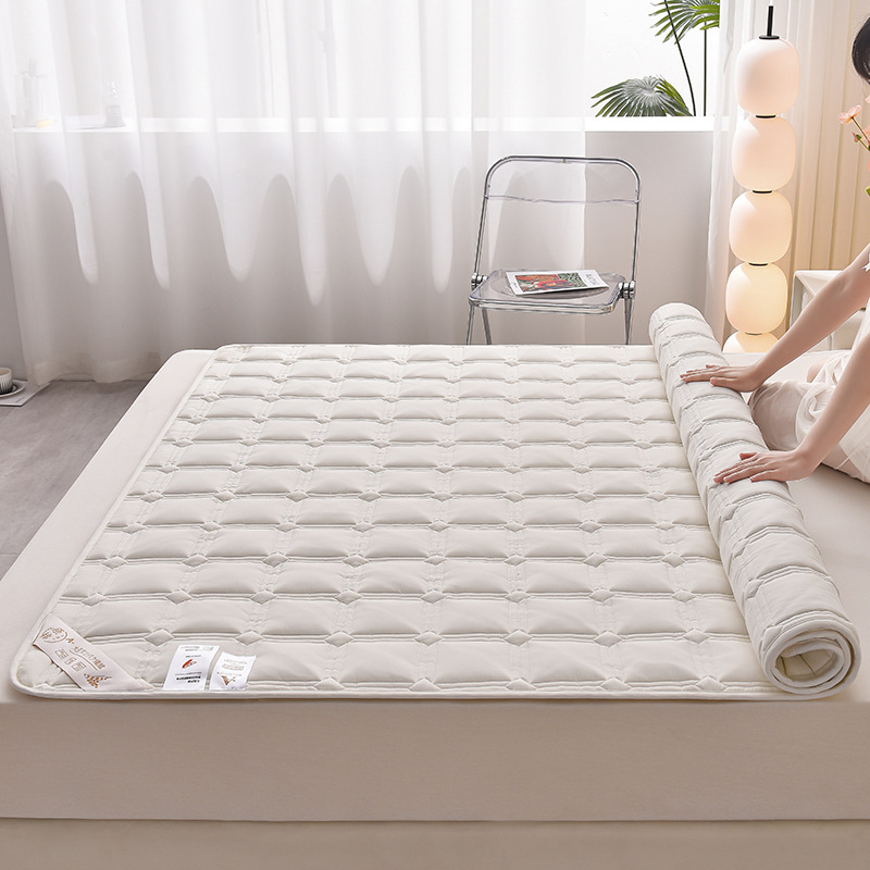 Class A Soybean Mattress Raw Cotton Cushion Non-slip Household Cotton Student Dormitory Thickened Protective Mattress Mat Mat Mattress