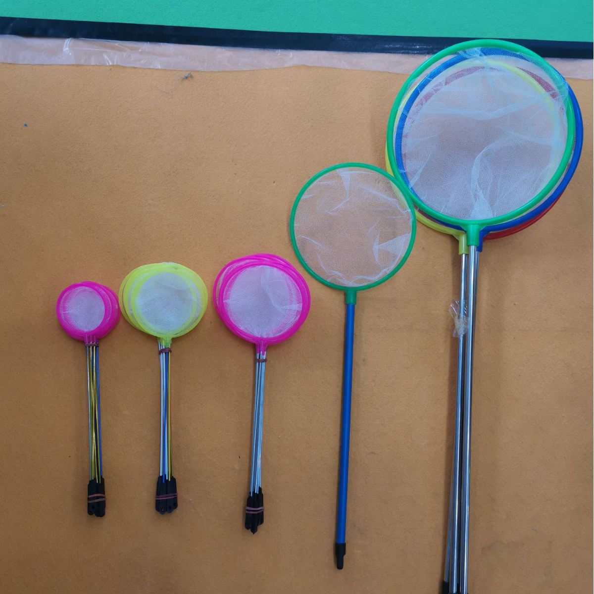 Сеть для ловли рыбы для аквариума, круглая и квадратная, ручная работа, для мелкой рыбы и золотых рыбок