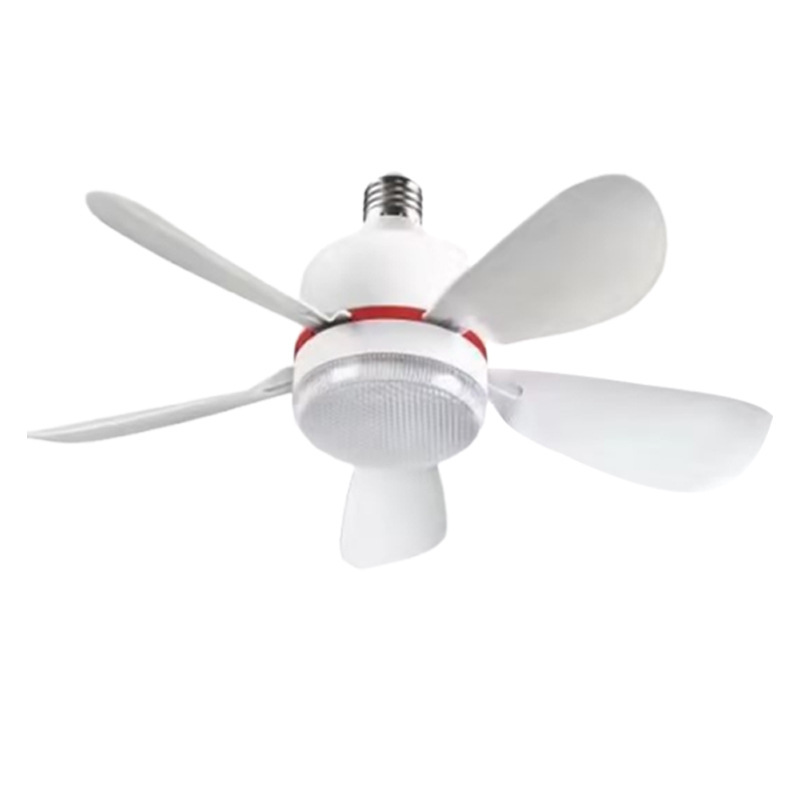 Screw fan light household silent electric fan hanging lamp WiFi remote Zhongshan ancient town lighting cross-border hanging fan light