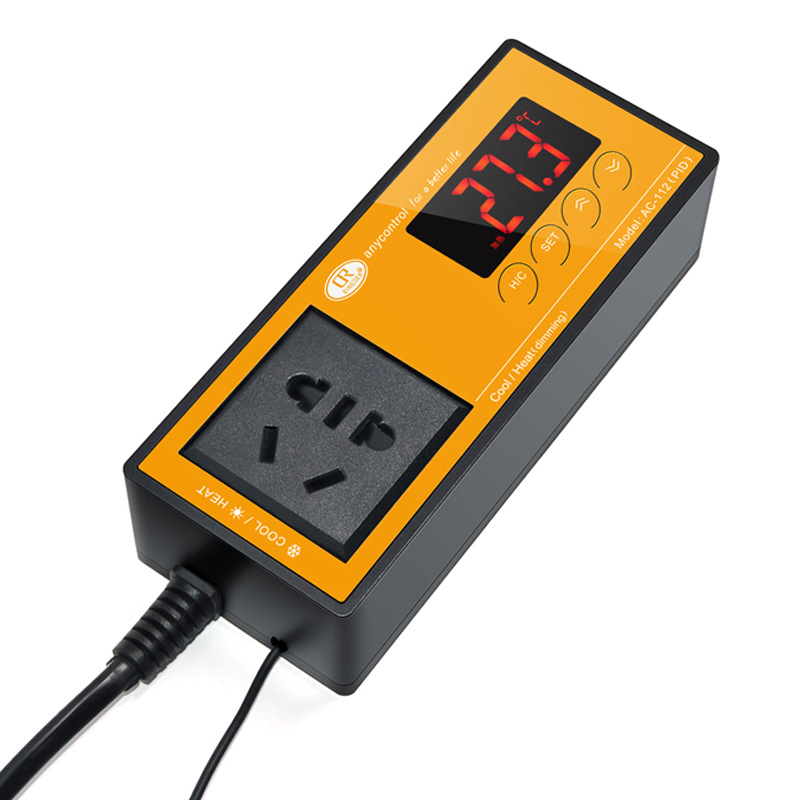 AC-112(PID) Thermostat Climbing Pet Box Thermostat Aquarium Gecko Lizard Snake Heating Rod, Light Thermostat