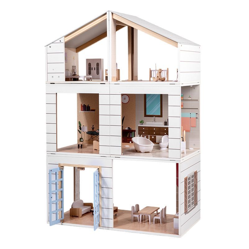 Cross-border Module Doll House Educational Villa Children's Play House Cross-border Doll Toy Simulation Children's Toy House