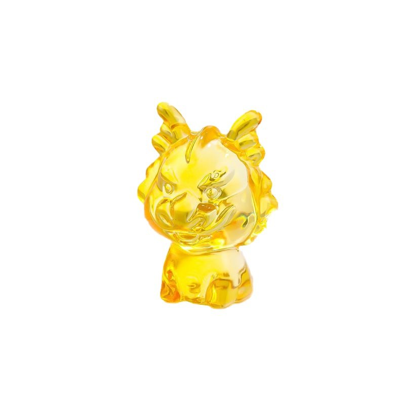 Wholesale Glaze Zodiac Ornaments Crystal Zodiac suit Doll Creative Desktop Ornaments Dragon Snake New Products