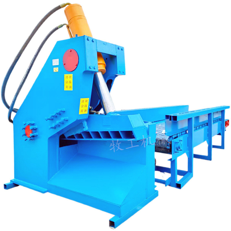 Metal Scrap Iron Hydraulic Shearing Machine 400 Ton Scrap Steel Crocodile Shear Manufacturer Hydraulic Tiger Head Shearing Machine Specifications