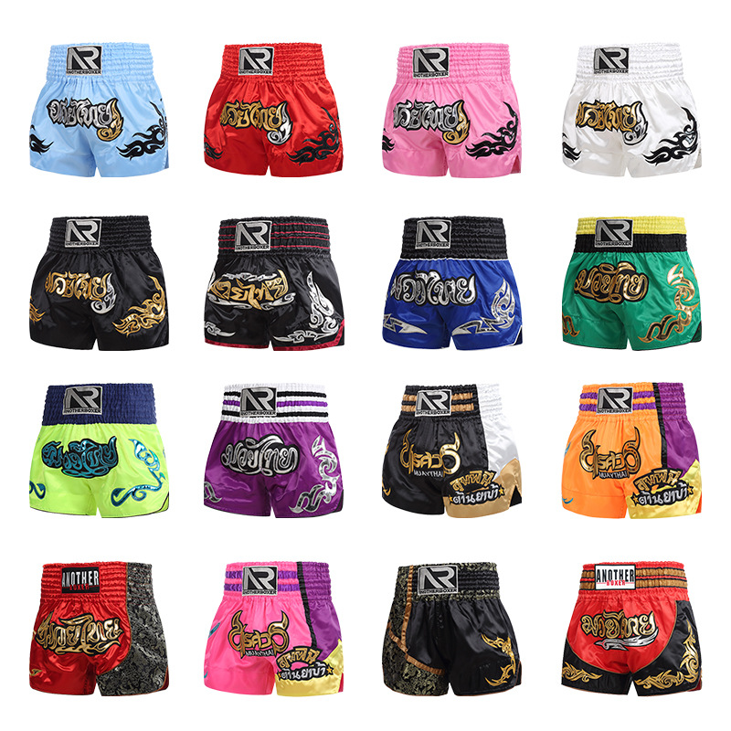 thai muay thai ufc training fight sanda summer training boxing shorts mma fighting shorts in stock wholesale