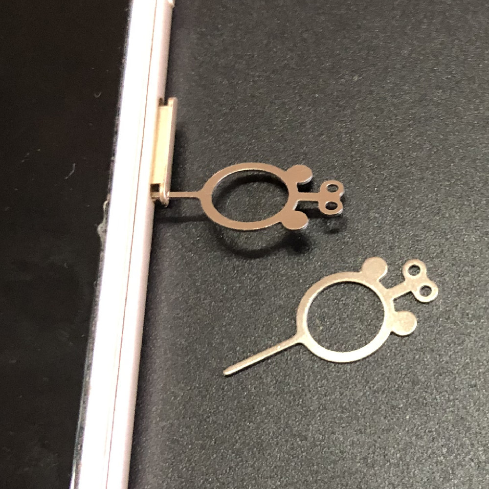 Universal Card taking pin card taking device mobile phone SIM disassembly tool accessories delivery gift steel wholesale factory supply