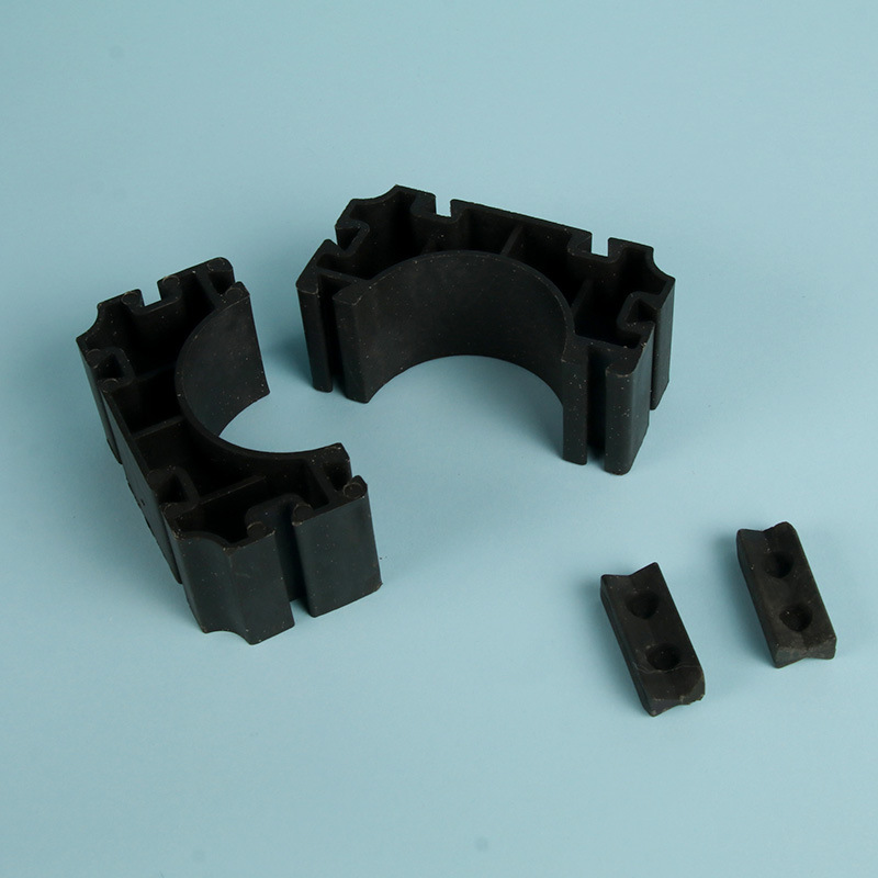 PVC power pipe pillow 110 pipe row fixed support communication power cable finisher plastic 200 pipe pillow row card