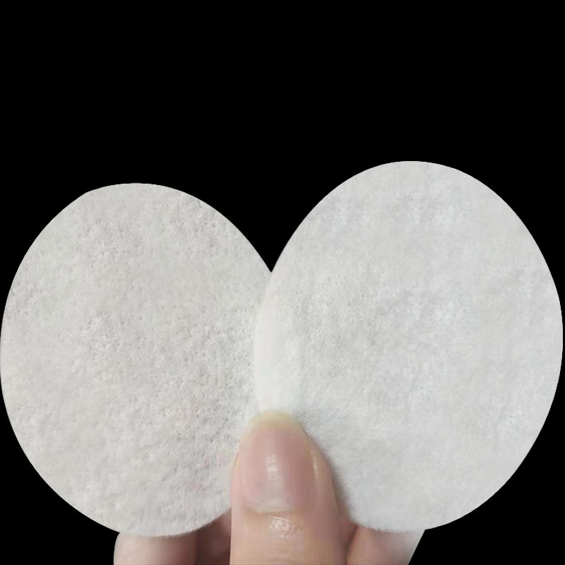 Factory direct needle punched cloth eye mask round soft felt cloth cutting polyester needle cotton needle punched non-woven fabric eye mask