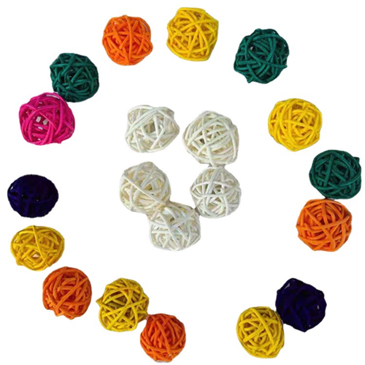 3cm Takraw Ball White Ball Fireless Aromatherapy Takraw Ball Volatile Ball Home Decoration Bead Curtain Accessories