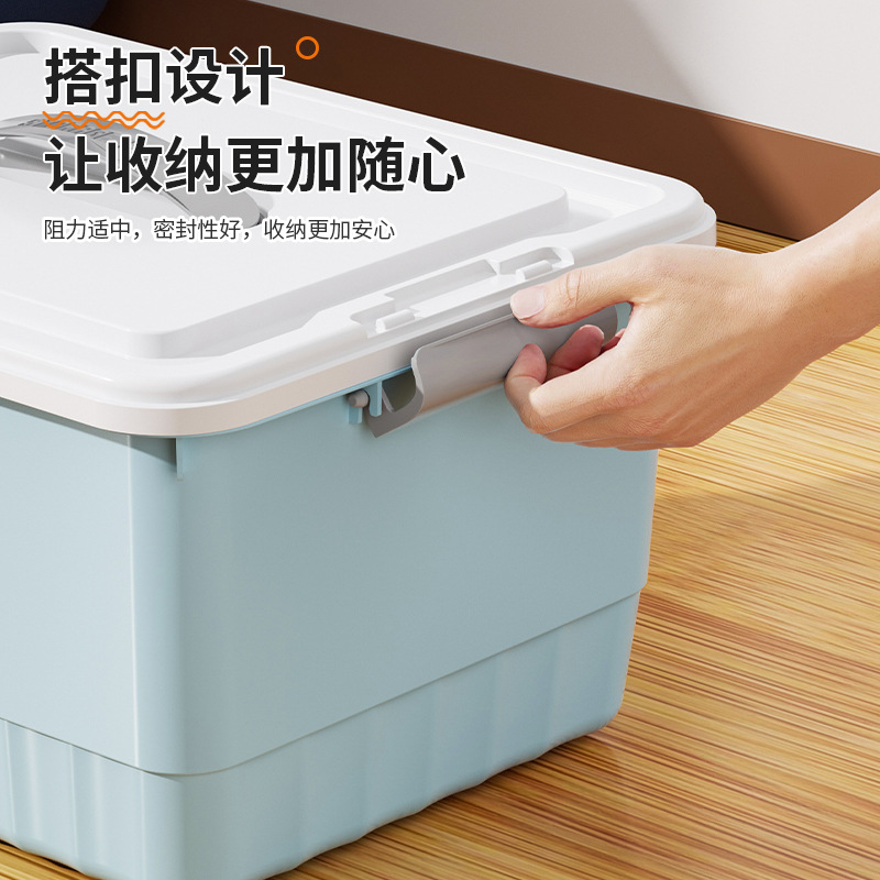 Plastic Storage Box Small Household Storage Box for Intimates Storage Box Toys Clothing Desktop Storage Box Large
