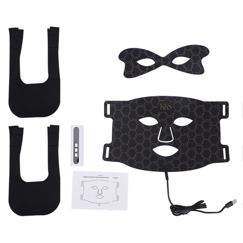 Large Panel Light Beauty Device Photon Rejuvenation Mask Device Beauty Mask Led 7-Color Mask Device Red and Blue Light Large Panel Light