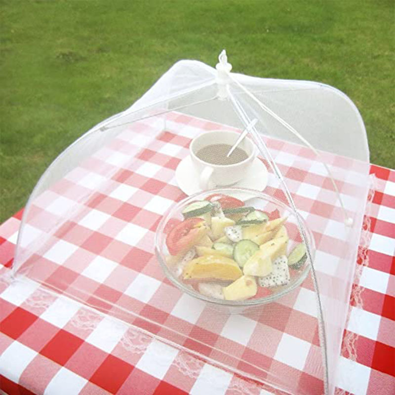 Cross-border European and American Amazon home hot folding vegetable cover large fly-proof kitchen outdoor food cover
