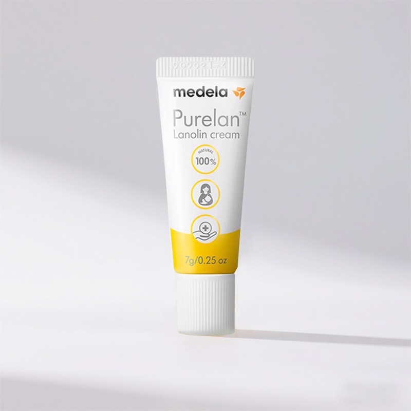 【New Date】Medela Lanolin Cream 7g Maternity Nipple Cream Soothing Moisturizing Anti-Cracking Nursing Nipple Cream