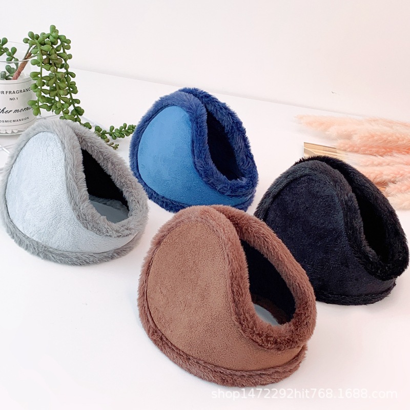 Earmuffs Winter Men's Earmuffs with Earphone Earmuffs Thick Velvet Plush Windproof Warm Earmuffs Earmuffs