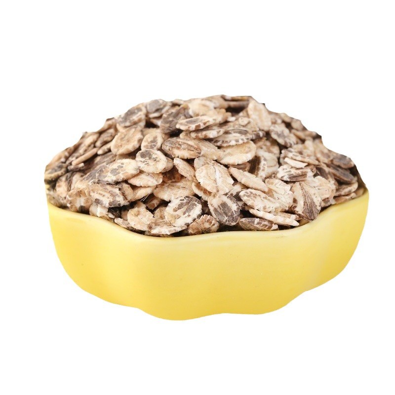 Manufacturer Wholesale Baked Cooked Rye Flakes Ready-To-Eat Black Oatmeal Fitness Meal Replacement Multigrain Low-Calorie Whole Grains