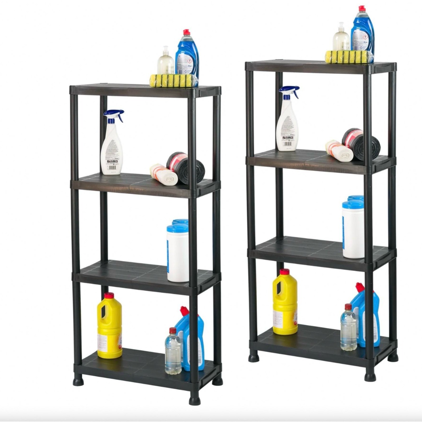 Cross-Border Load-Bearing Storage Racks, Thickened Supermarket Floor-Standing Display Racks, Shelves, Supermarket Storage Racks, Plastic Storage Racks