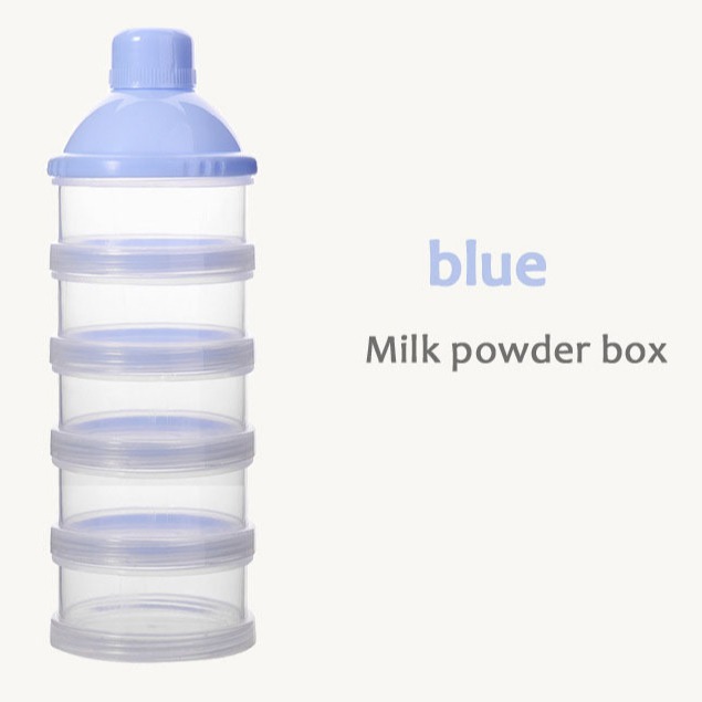 Infant five-layer removable milk powder box rice powder box snack box milk powder storage box milk powder wholesale