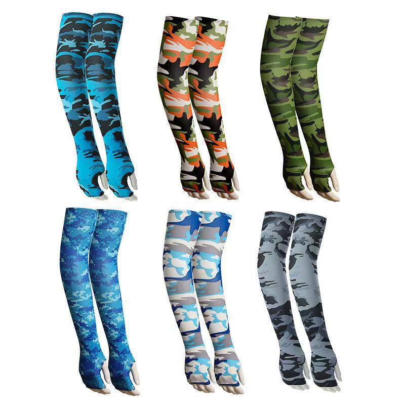 Summer outdoor driving sun protection sleeves for men and women sports fishing armguards comfortable breathable UV protection ice sleeves