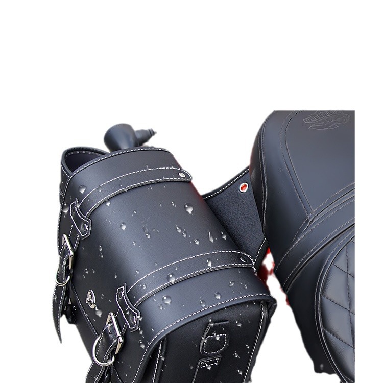 Motorcycle Saddle Bag Qianjiang Flash 300S Bag Electric Vehicle Rear Box Bag Retro Detachable Cross-Border Hot Sale