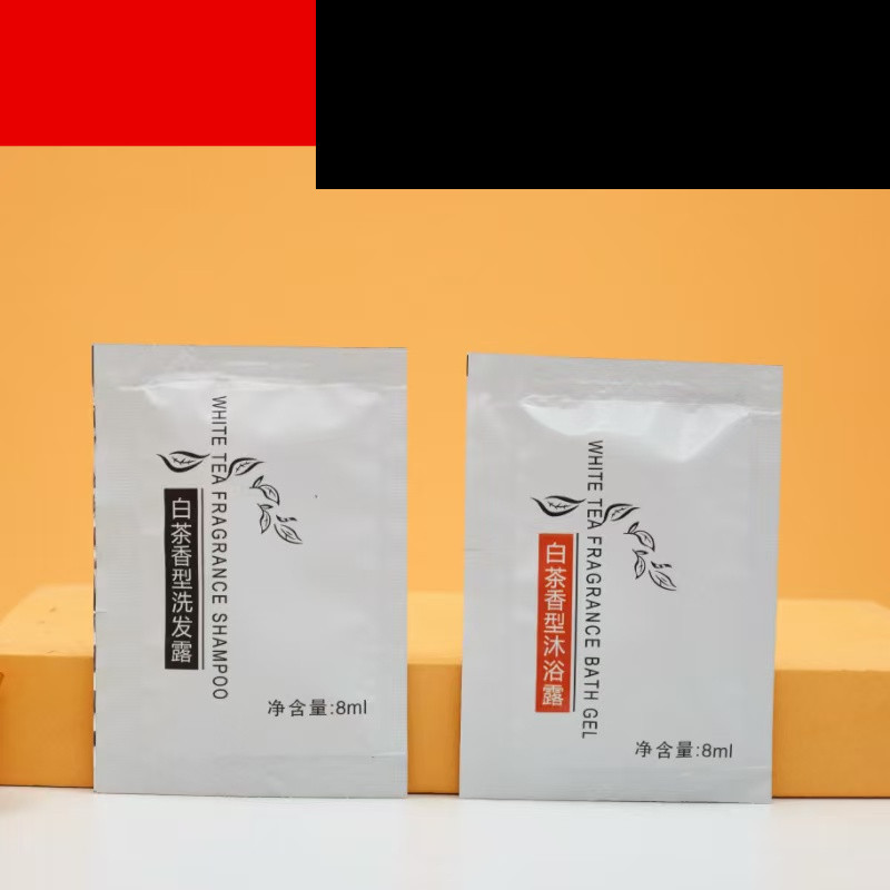 Hotel Disposable Toiletries 8g Bag Shower Gel Shower Gel Shampoo Shampoo Travel