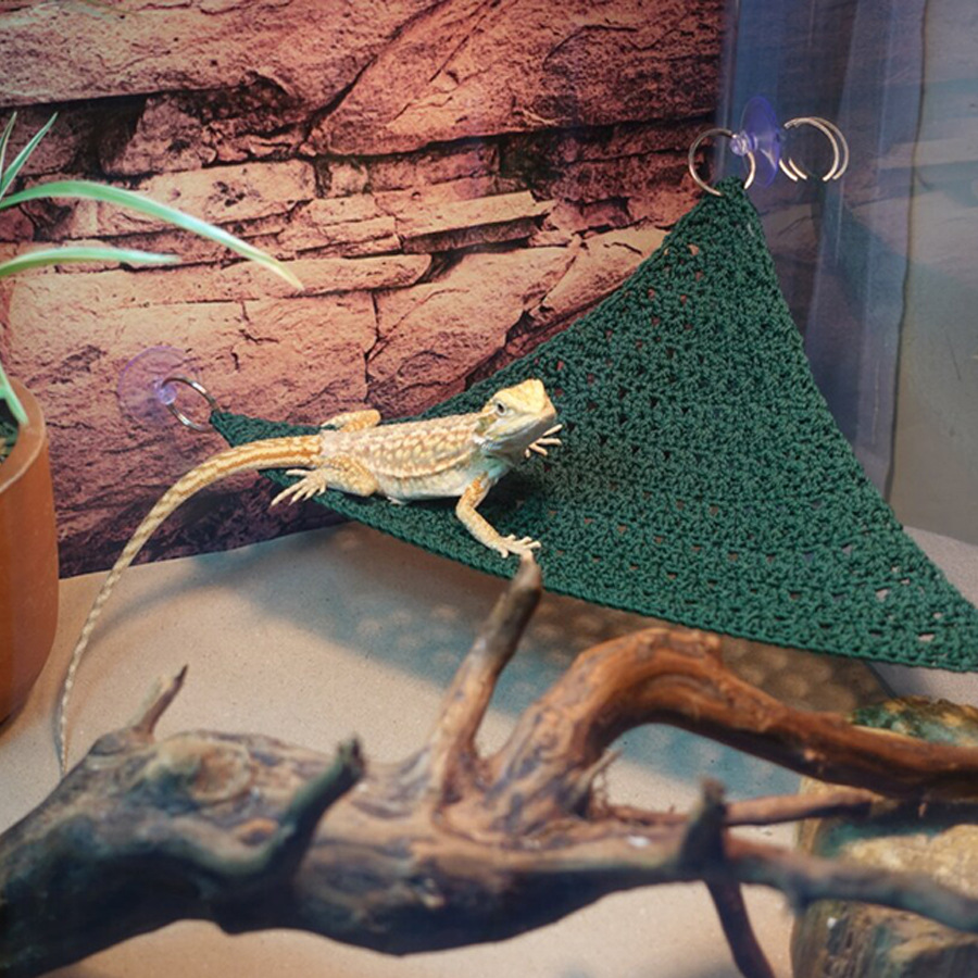 Reptile Hammock Lizard Snake Frog Pet Hammock Lizard Hammock Mesh Hammock Toy Swing