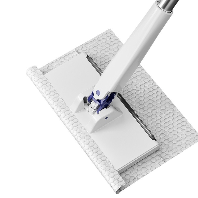 Multifunctional Hands-Free Mini Mop, Lazy Mop with Towel Clip, Reusable for Cleaning, Labor-Saving, Anti-Static