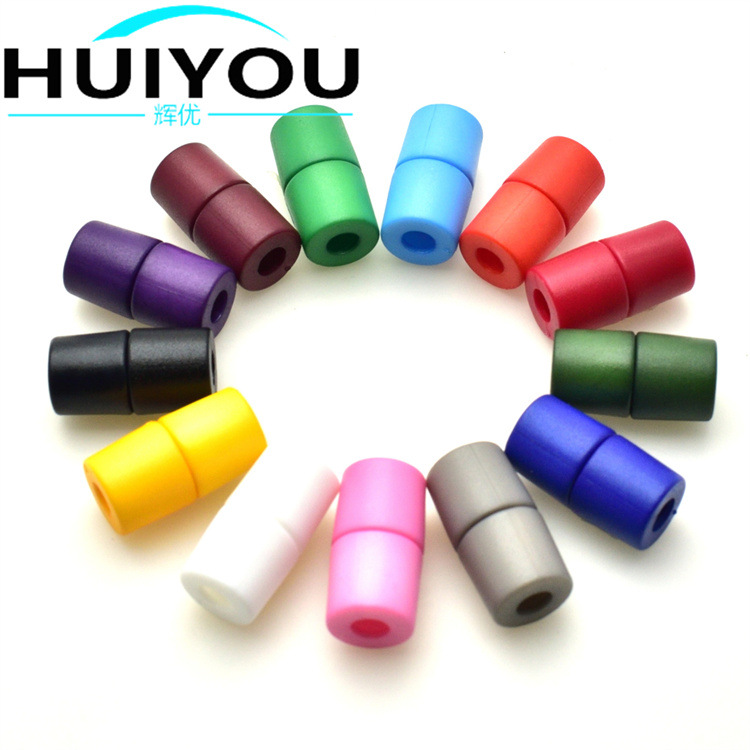 Environmentally friendly and safe plastic rope buckle nylon easy-to-pull buckle luggage accessories elastic wear rope fixed buckle connection buckle