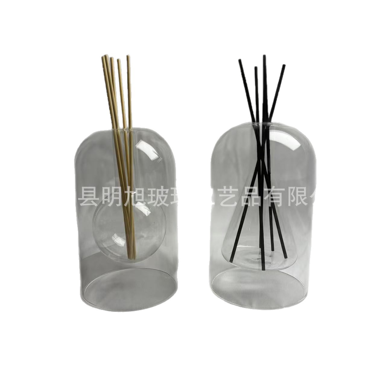 Xiaohongshu Muji-Style Candle Diffuser Bottle, Long-Lasting Fragrance Stick, Spark-Free Bottle, Essential Oil Bottle, Transparent